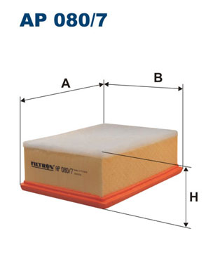 Filtron Luchtfilter AP 080/7