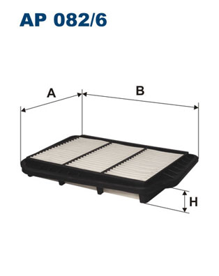 Filtron Luchtfilter AP 082/6