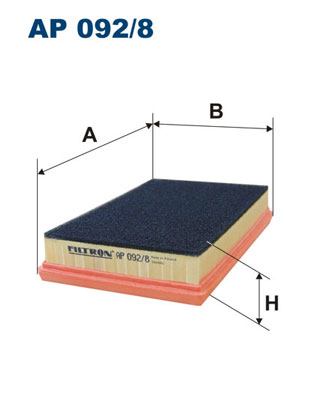 Filtron Luchtfilter AP 092/8