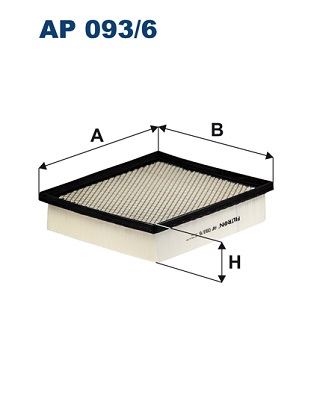 Filtron Luchtfilter AP 093/6