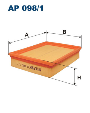 Filtron Luchtfilter AP 098/1