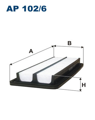 Filtron Luchtfilter AP 102/6