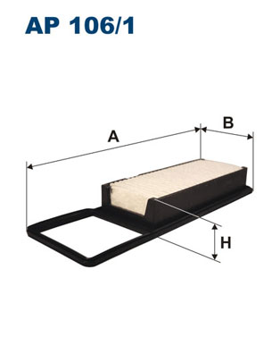 Filtron Luchtfilter AP 106/1