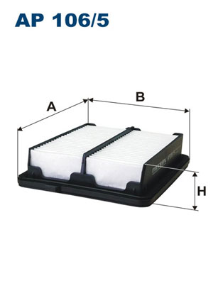 Filtron Luchtfilter AP 106/5