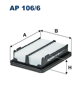 Filtron Luchtfilter AP 106/6