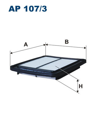 Filtron Luchtfilter AP 107/3