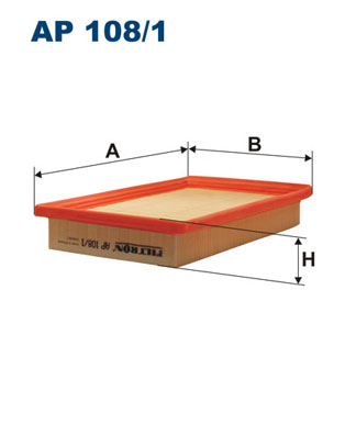 Filtron Luchtfilter AP 108/1