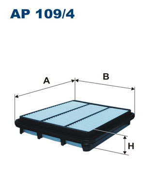 Filtron Luchtfilter AP 109/4