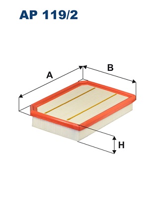 Filtron Luchtfilter AP 119/2