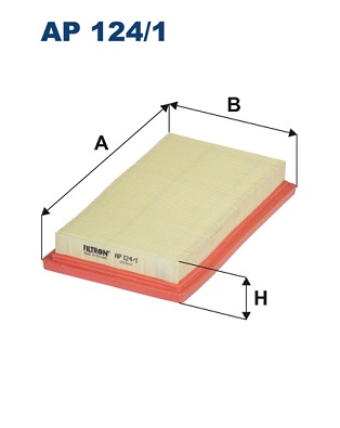 Filtron Luchtfilter AP 124/1