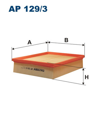 Filtron Luchtfilter AP 129/3