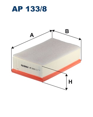 Filtron Luchtfilter AP 133/8