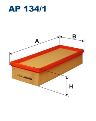 Filtron Luchtfilter AP 134/1