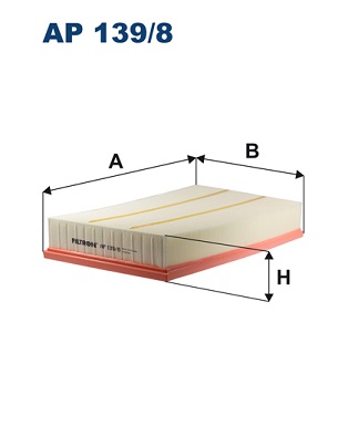 Filtron Luchtfilter AP 139/8