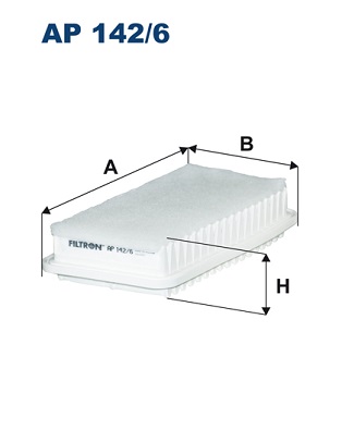 Filtron Luchtfilter AP 142/6