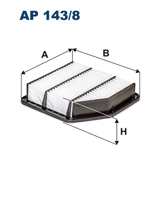 Filtron Luchtfilter AP 143/8