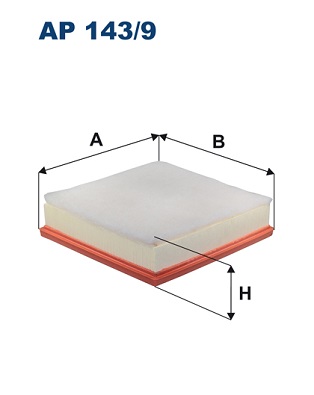 Filtron Luchtfilter AP 143/9