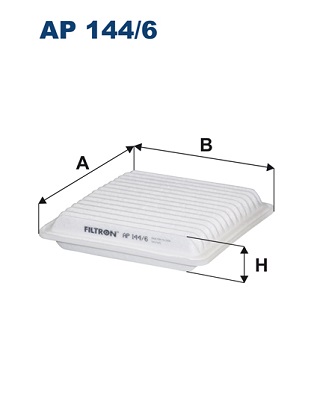 Filtron Luchtfilter AP 144/6