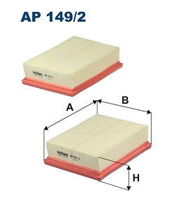 Filtron Luchtfilter AP 149/2-2x