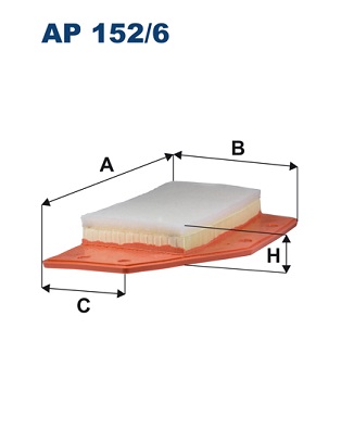 Filtron Luchtfilter AP 152/6