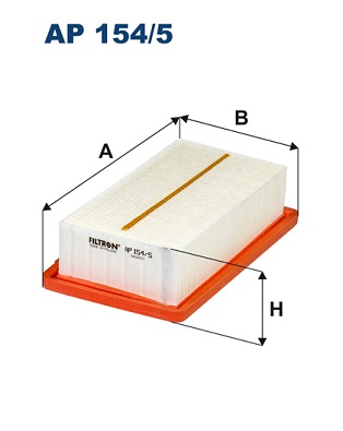 Filtron Luchtfilter AP 154/5