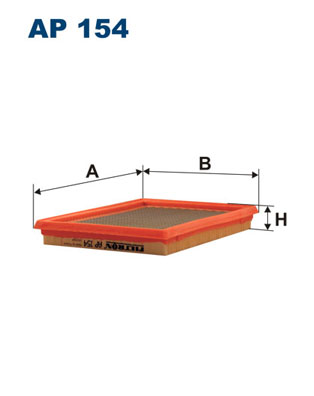 Filtron Luchtfilter AP 154