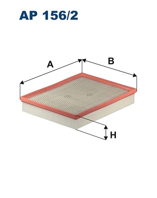 Filtron Luchtfilter AP 156/2