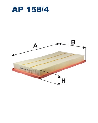 Filtron Luchtfilter AP 158/4