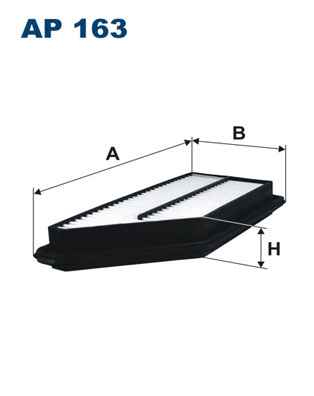 Filtron Luchtfilter AP 163