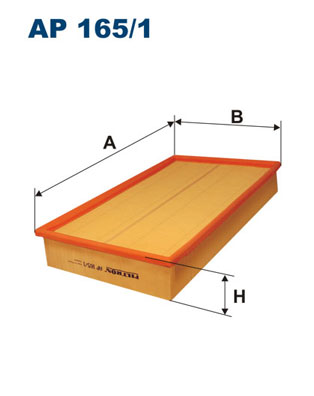 Filtron Luchtfilter AP 165/1