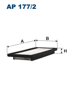 Filtron Luchtfilter AP 177/2