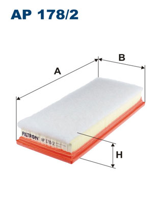 Filtron Luchtfilter AP 178/2