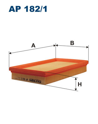 Filtron Luchtfilter AP 182/1