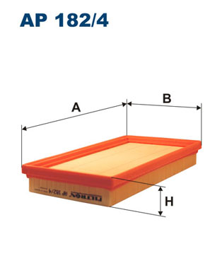 Filtron Luchtfilter AP 182/4