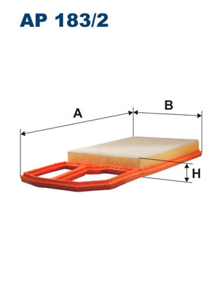 Filtron Luchtfilter AP 183/2