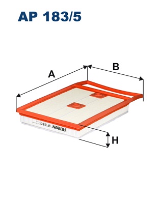 Filtron Luchtfilter AP 183/5