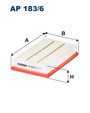 Filtron Luchtfilter AP 183/6