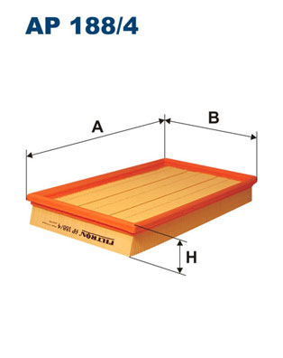 Filtron Luchtfilter AP 188/4