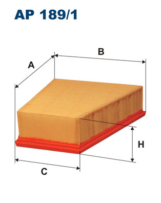 Filtron Luchtfilter AP 189/1