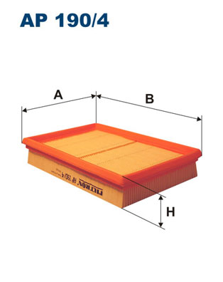 Filtron Luchtfilter AP 190/4