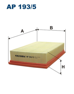 Filtron Luchtfilter AP 193/5