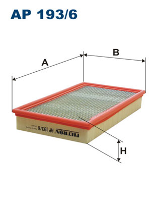 Filtron Luchtfilter AP 193/6