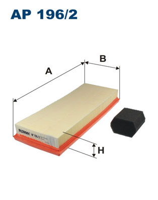 Filtron Luchtfilter AP 196/2