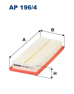 Filtron Luchtfilter AP 196/4