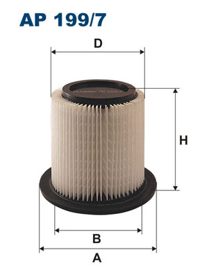 Filtron Luchtfilter AP 199/7