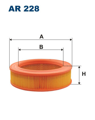 Filtron Luchtfilter AR 228