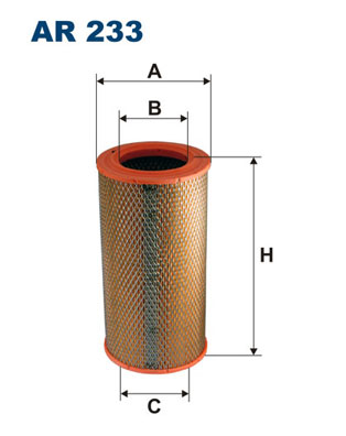 Filtron Luchtfilter AR 233