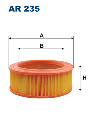 Filtron Luchtfilter AR 235