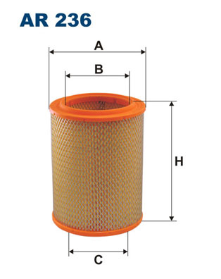 Filtron Luchtfilter AR 236