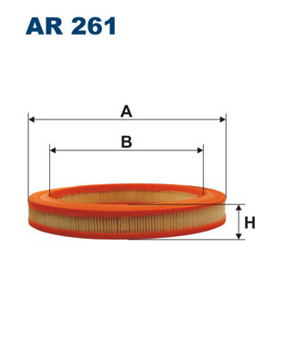Filtron Luchtfilter AR 261